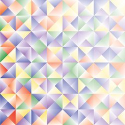 abstract background consisting of triangles vector image