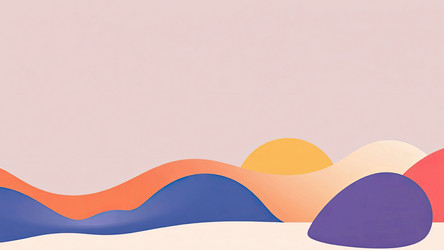 ai-generated abstract background with colorful vector image