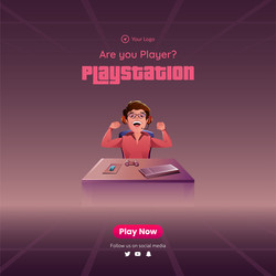 playstation banner design playstation banner design