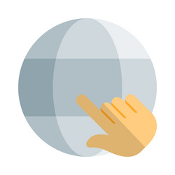 click to open the website vector image