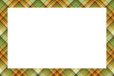 Rectangle borders and frames border pattern vector