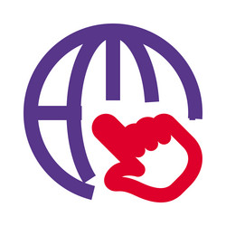 click to open the website vector image