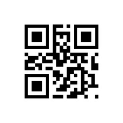 QR Code Scan Sample vector image