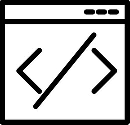 Programming code optimization concept website vector