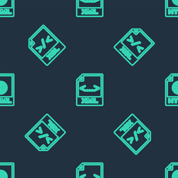 set line xml file document xsl and html vector image