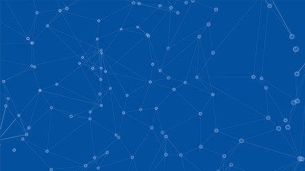 Global network connections with points and lines vector