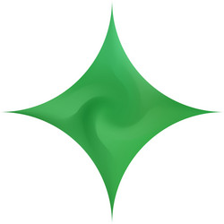 Chromatic background in form a shape vector