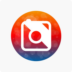 hipster photo or camera vector image