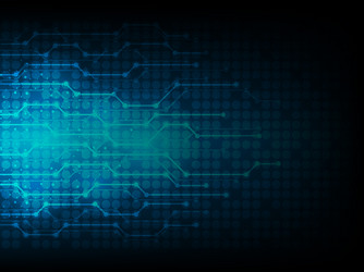 Abstract Tech Connection Background vector image