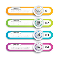 Data & Workflow Circles vector image