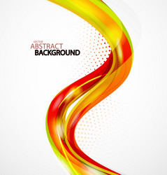 Dynamic Abstract Swirl Background vector image