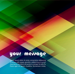 abstract triangle background for your text vector image