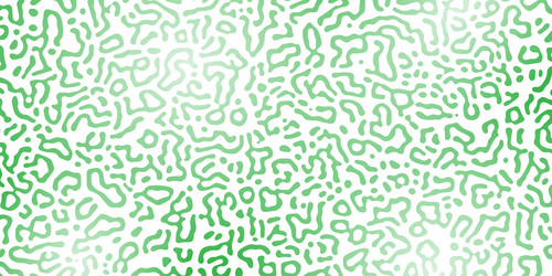 generative algorithm psychedelic green background vector image