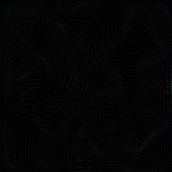 warped parametric particles surface background vector image