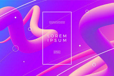 Fluid Abstract Background vector image