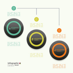 comparative chart with templates for presentation vector