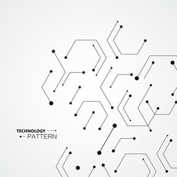 molecular structure pattern background technology vector image