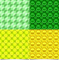 abstract repeating circle pattern design vector image