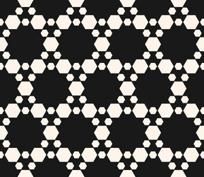 subtle geometric seamless pattern hexagonal grid vector image
