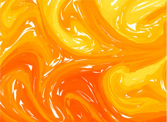 Orange marble abstract background liquid vector