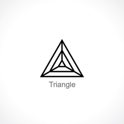 Triangle Royalty Free Vector Image - VectorStock