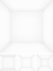 empty room template vector