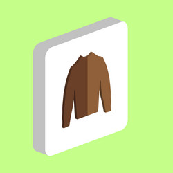 Sweater computer symbol vector