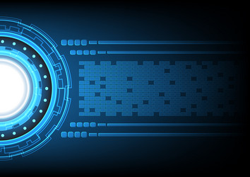 Abstract circle technology background Royalty Free Vector