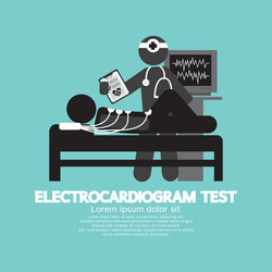 Electrocardiogram test vector