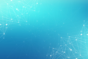 global network connection and big data vector image