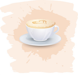 coffee background or banner flayer web print vector image
