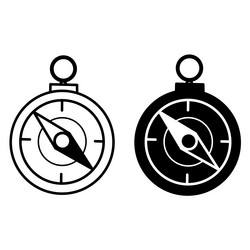 Tennis racket icons black and white Royalty Free Vector