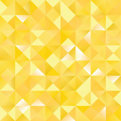 yellow abstract pattern - triangle and square vector image