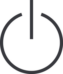 Airport taking off round icon Royalty Free Vector Image