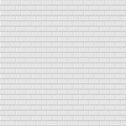 Brick wall seamless white background geometric Vector Image