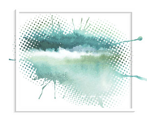 Watercolor splash Royalty Free Vector Image - VectorStock