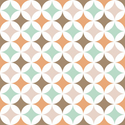 Abstract retro geometric patterns set vector