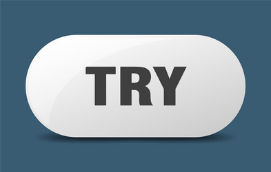 try button sign key push vector