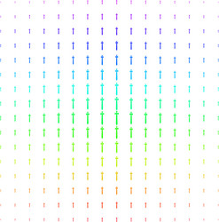Medieval sword icon halftone spectrum effect vector