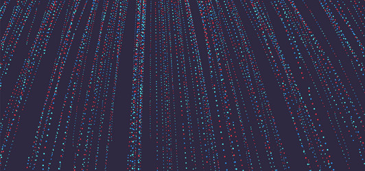 abstract background with color circles vector image
