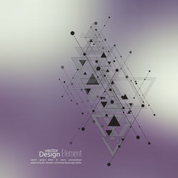 Dynamic Geometric Abstraction vector image