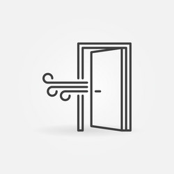 End open defecation concept icon Royalty Free Vector Image