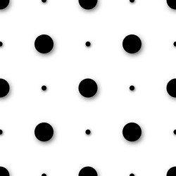 Seamless pattern with simple geometrical forms vector