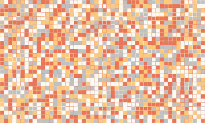 abstract cube mosaic with structured colors vector image