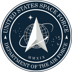 United States Space Force Logo Vector Image