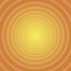 Sun rays orange background spiral Royalty Free Vector Image