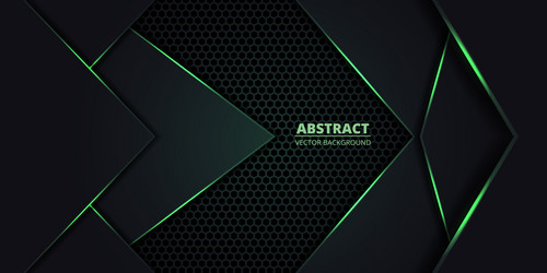 Abstract Hexagon Grid Background vector image