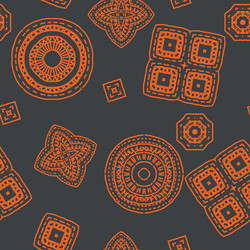 Geometric pattern background for your design new vector