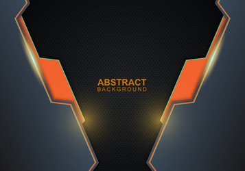 gradient circle shape background vector image