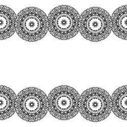 Seamless pattern with floral elements Royalty Free Vector